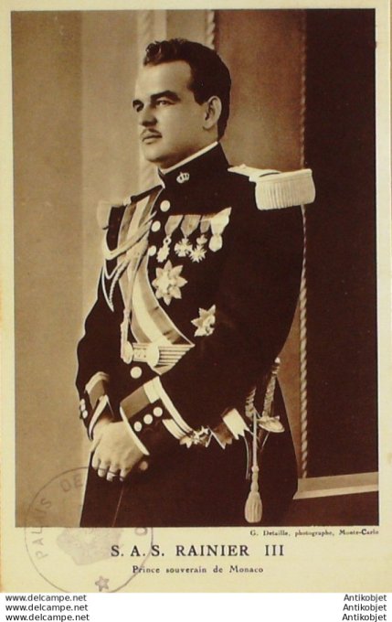 Rainier Souverains Prince Albert Caroline (Studio Photo )