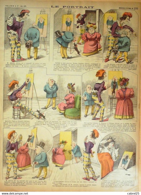 Le Portrait (Pellerin d'epinal)