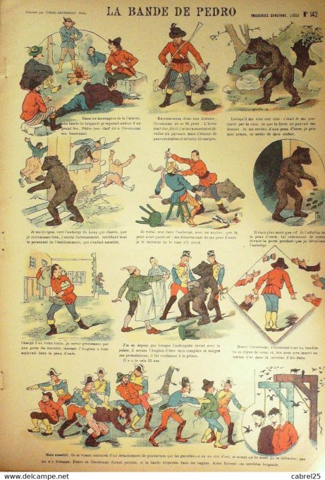 La Bande  de Pedro (Pellerin d'epinal)