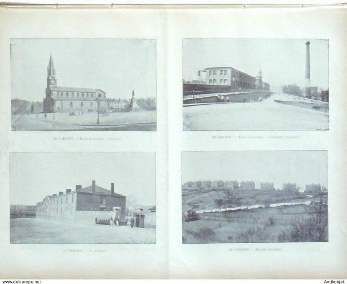 Le Monde illustré 1899 n°2219 Le Creusot (71) Afrique-Sud Johannesburg Limoges (87)