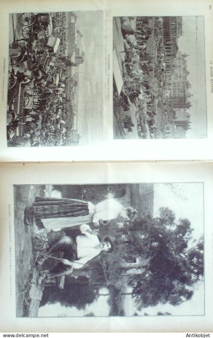 Le Monde illustré 1899 n°2219 Le Creusot (71) Afrique-Sud Johannesburg Limoges (87)