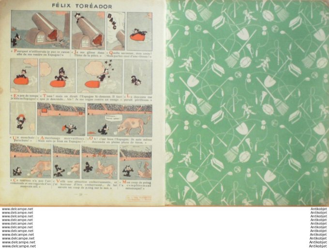 Felix le chat au cinema Hachette Sullivan 1932 Eo