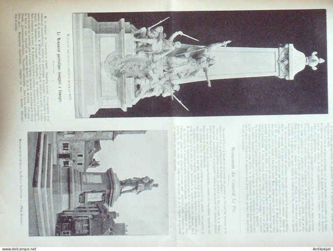 Le Monde illustré 1899 n°2219 Le Creusot (71) Afrique-Sud Johannesburg Limoges (87)