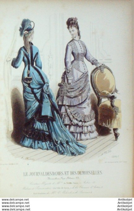Journal des Dames Demoiselles 1874 # 1285
