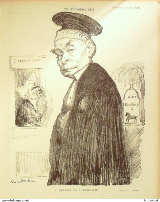 Le Rire 1899-01-21 # 220 Journal humoristique Ed.Originale Don Carlos