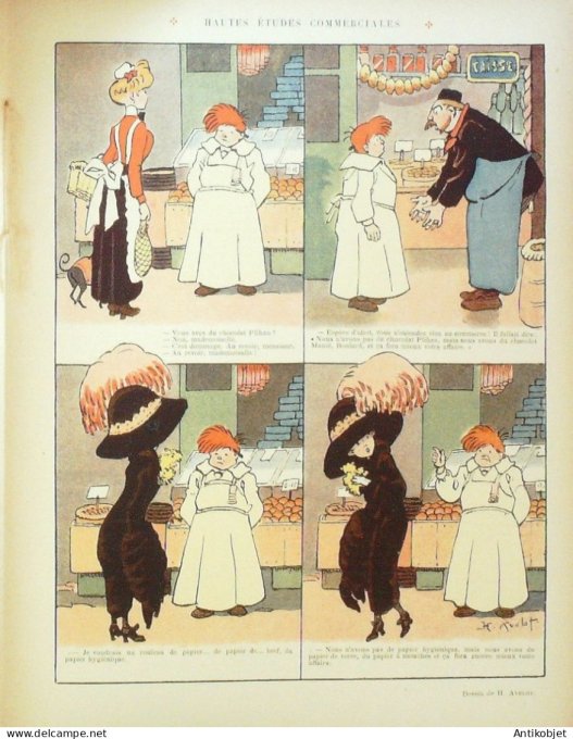 Le Rire 1911-04-29 # 430 Journal humoristique Ed.Originale Isaac Gobmuller Vienne