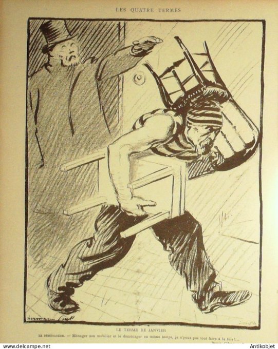 Le Rire 1899-01-21 # 220 Journal humoristique Ed.Originale Don Carlos