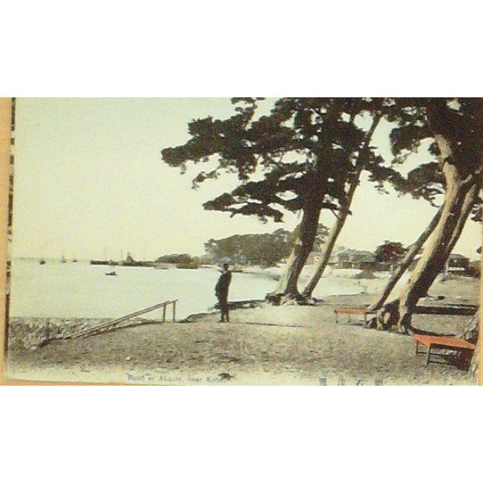 Cpa Japon Kobe Bund At Akashi 1920