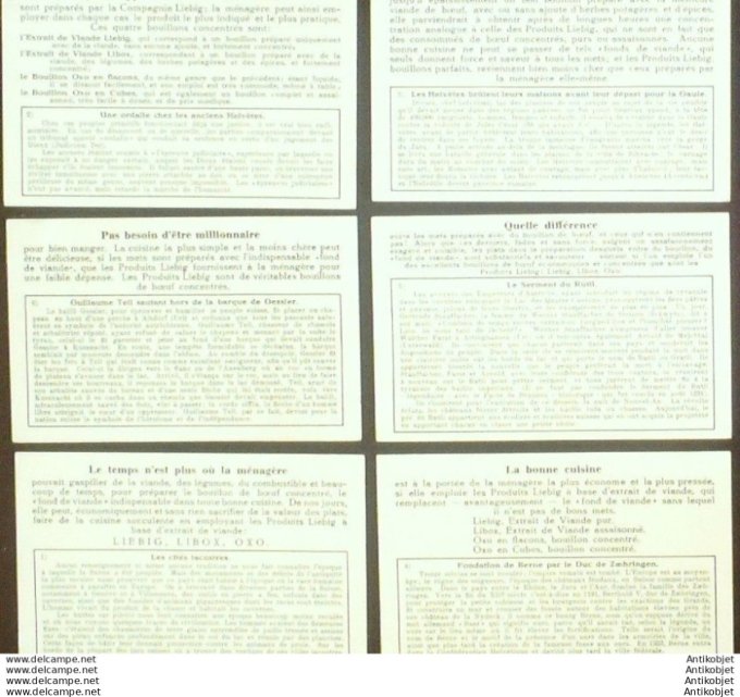 Chromo Liebig Sang 1246 Suisse legendes d'histoires (1931)