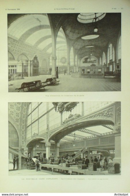 L'illustration 1900 n°3003 Soudan Bandiagara roi Aguibou Tunisie Sfax Sidi-Mahrès Gare Paris-Orléans