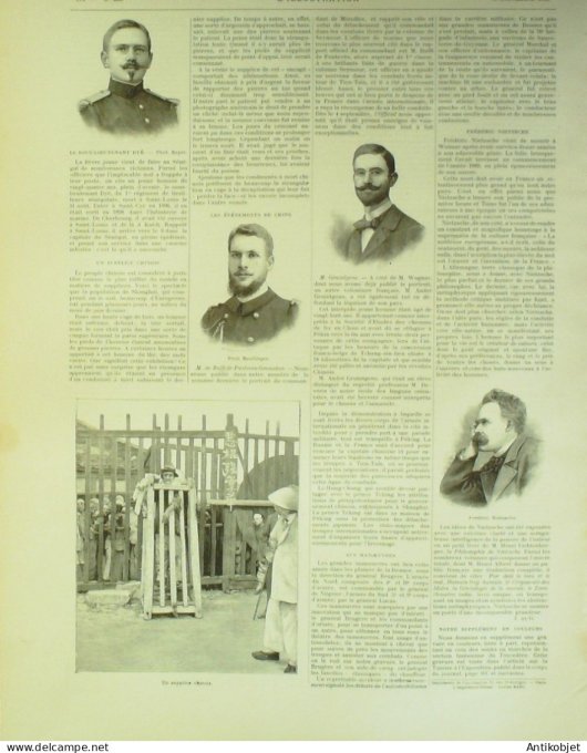 L'illustration 1900 n°3003 Soudan Bandiagara roi Aguibou Tunisie Sfax Sidi-Mahrès Gare Paris-Orléans