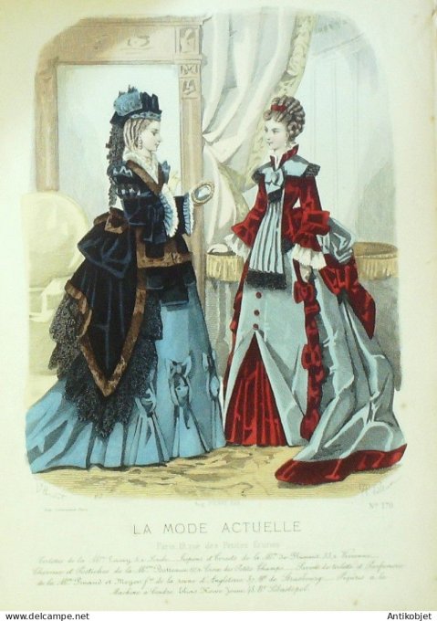 La Mode actuelle 1852 # 169 (Maison Thiaucourt)