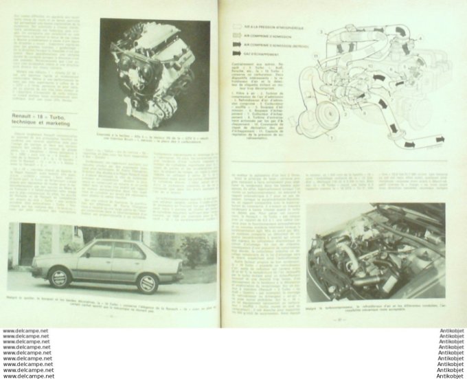 R.T Automobile Peugeot 305 Ford Taunus 1300 à 2000   # 407