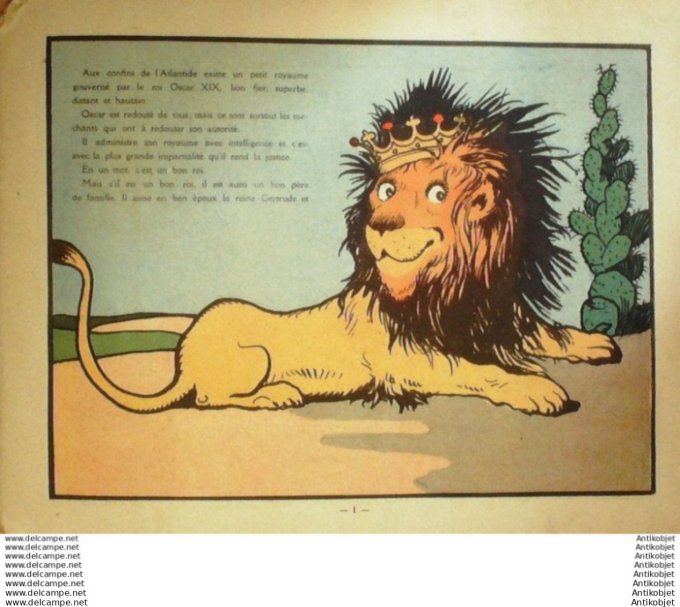 Rabier Benjamin Oscar Roi du desert (Garnier) Eo 1928