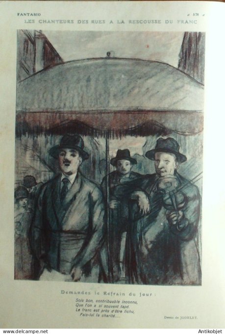 Fantasio 464 1926 Don Ontanon Giffey Jodelet Zaliouk Pavis