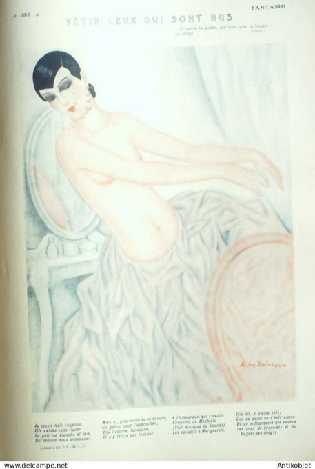 Fantasio 464 1926 Don Ontanon Giffey Jodelet Zaliouk Pavis