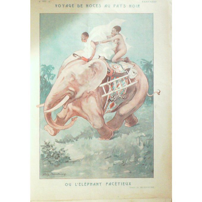 MENDOUSSE-L'ELEPHANT PAYS de NOCES-1929-129