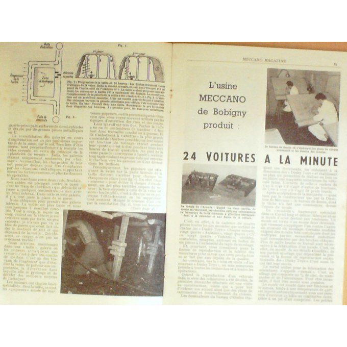 Meccano Magazine Pilotage Bobigny Douglas Dc7 Cremaillere 1954