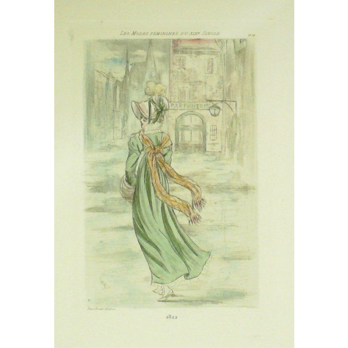 Mode Féminine époque 1812 (H.Boutet)