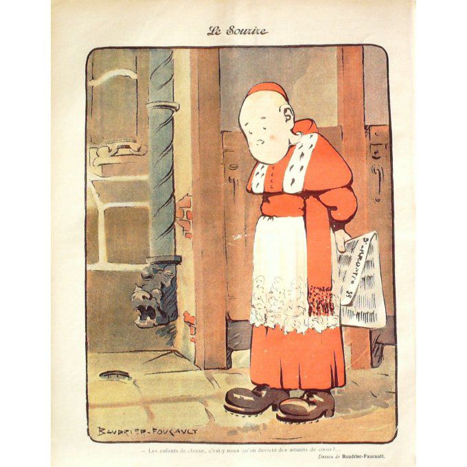 Le Sourire 1912 n°012 MILLERAND LEANDRE BARDRIER FOUCAULT FALKE FABIANO