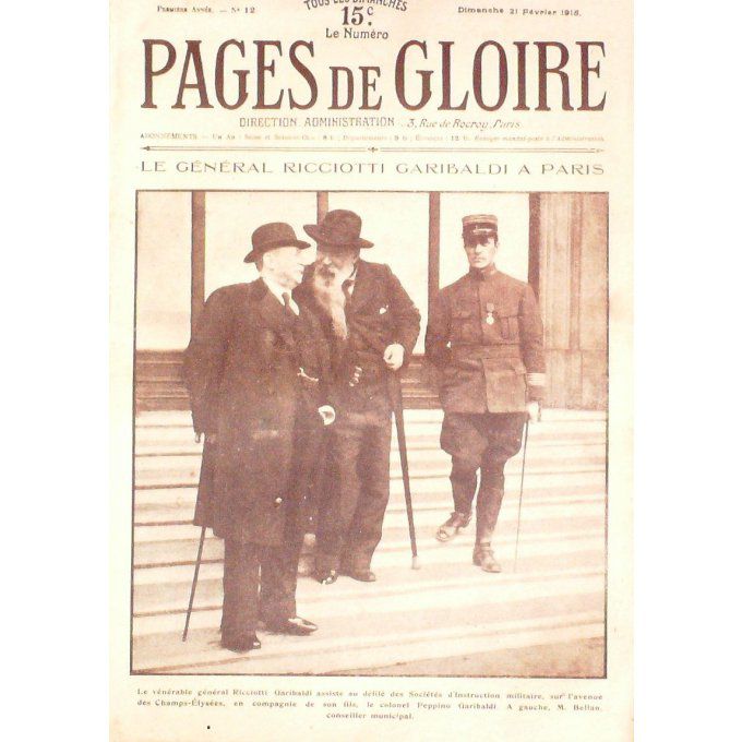 Pages de gloire 1915 n°12 RAMSCAPELLE  PORTUGAL ANGOLA FURNES