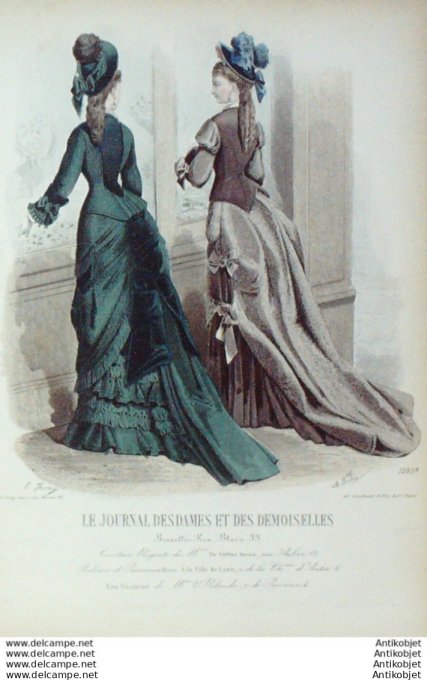 Journal des Dames Demoiselles 1874 # 1295