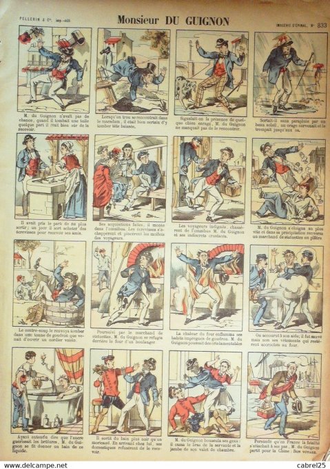 Monsieur Du Guignon  (Pellerin d'epinal)