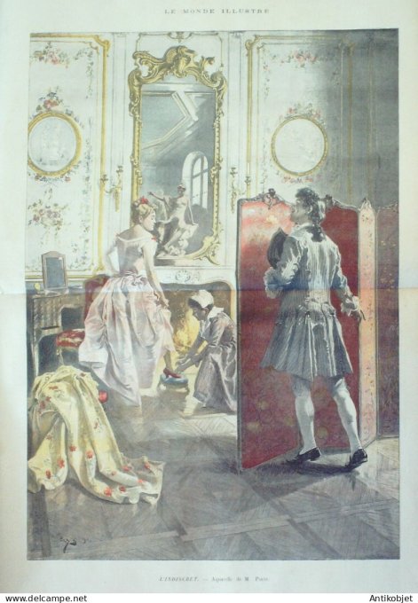 Le Monde illustré 1894 n°1969 Noël Parys Lalauze Duc de Reichstadt Arpad de Migl