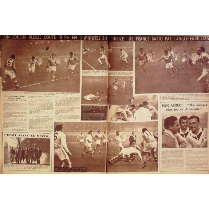 Miroir Sprint 1948 #  130 29 Nov Terreau Puig/Aubert  France/Angleterre Racing/Tyros