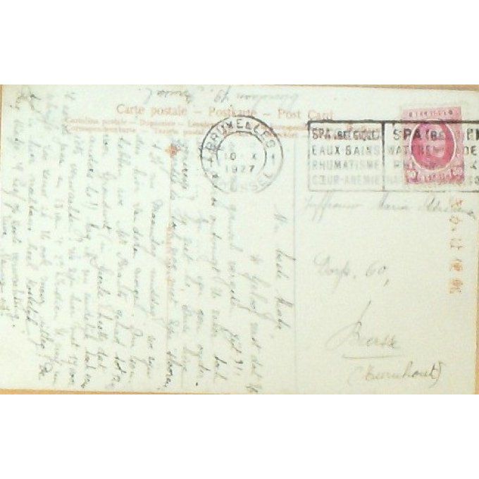 Carte Postale Japon KOBE TOMBEAU MINATOGAWA 1920