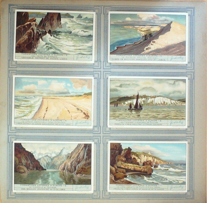 Formations Cotieres D'europe 1933