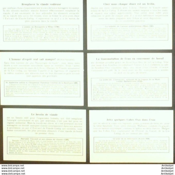 Chromo Liebig Sang 1242 Milan a travers les ages (1930)