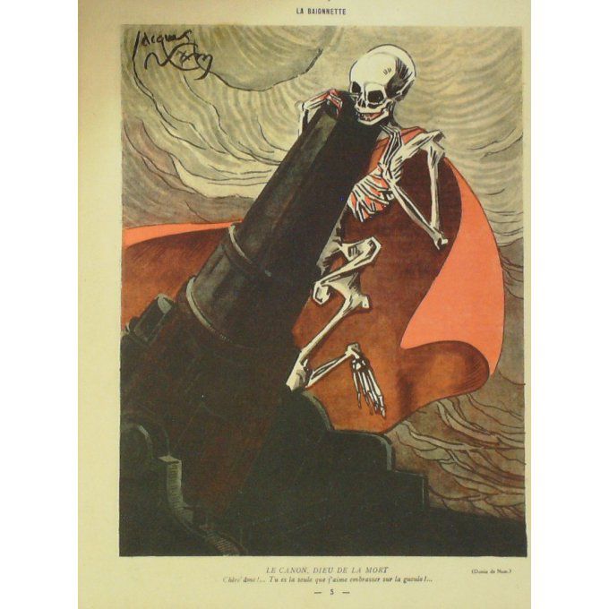 La Baïonnette 1918 n°131 (Dieux de la guerre) ROUBILLE NAM IRIBE WILLETTE IRIBE GASTYNE