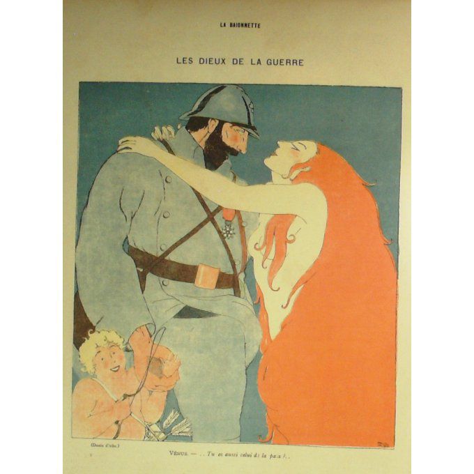 La Baïonnette 1918 n°131 (Dieux de la guerre) ROUBILLE NAM IRIBE WILLETTE IRIBE GASTYNE