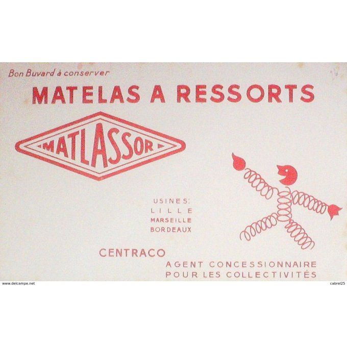 Buvard MATLASSOR Literie