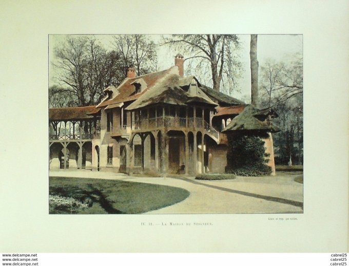 France (78) VERSAILLES Château maison du Seigneur