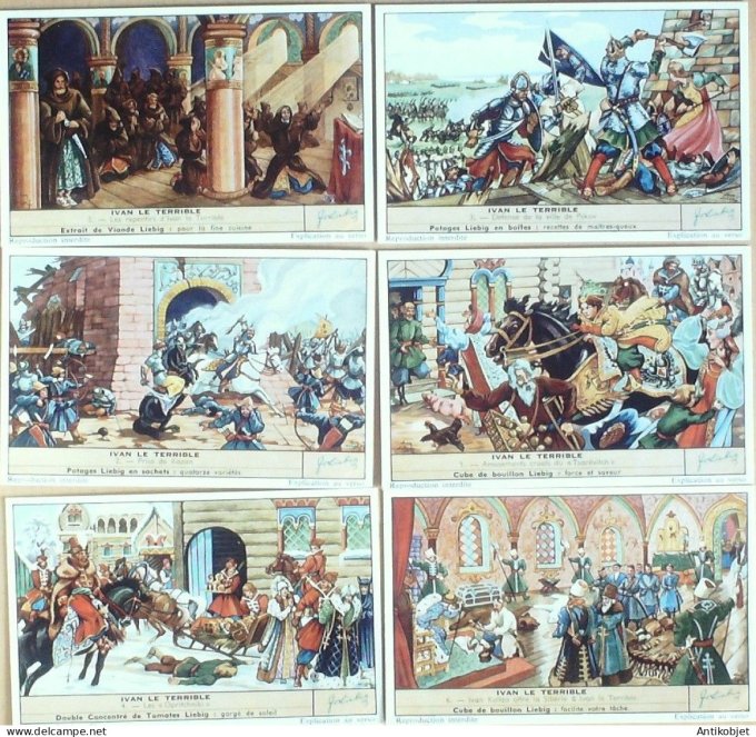 Chromo Liebig Sang 1646 Ivan le terrible (1956)