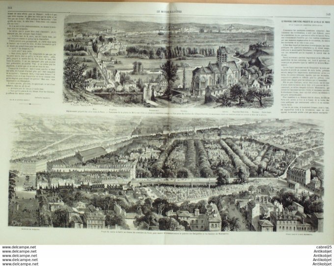 Le Monde illustré 1867 n°581 Allemagne Bade Havre (76) Belgique Houpline-sur-Lys