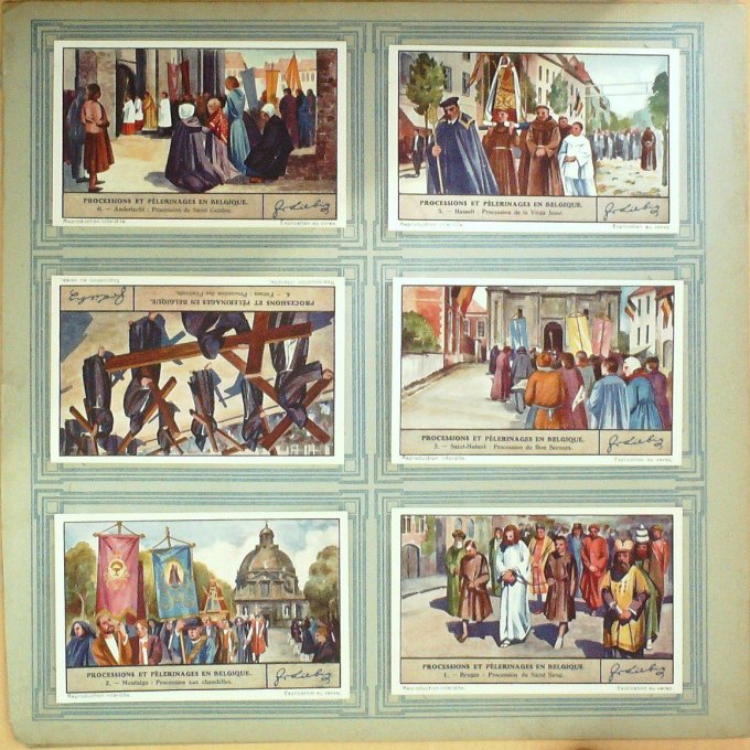 Processions Et Pelerinages En Belgique 1935