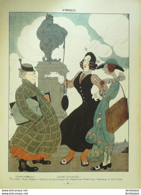 La Baionnette 1916 # 029 (Les Gretchen) Cappiello Jarach Gerda Fontan