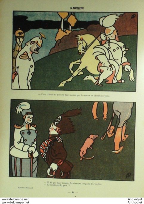 La Baionnette 1916 # 029 (Les Gretchen) Cappiello Jarach Gerda Fontan