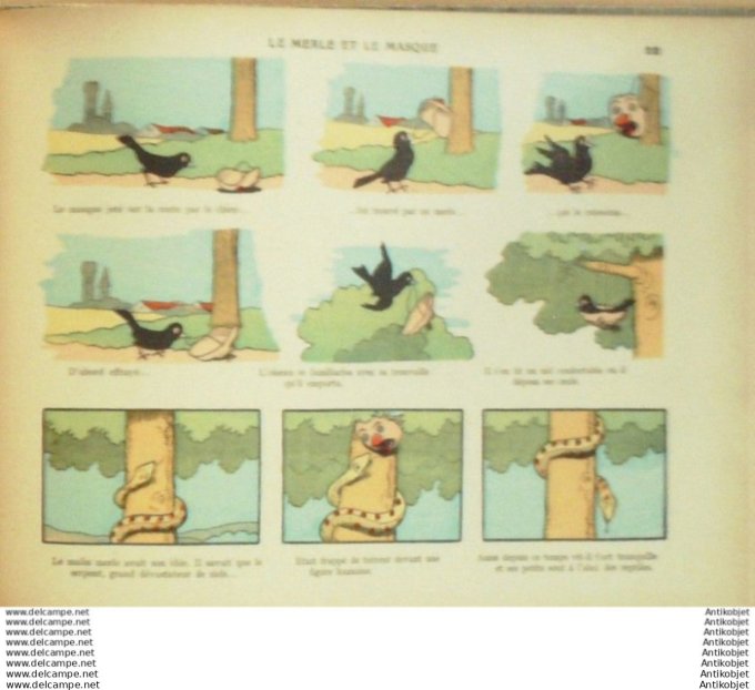 Rabier Benjamin Scenes de vie privee des Animaux (Garnier) Eo 1930