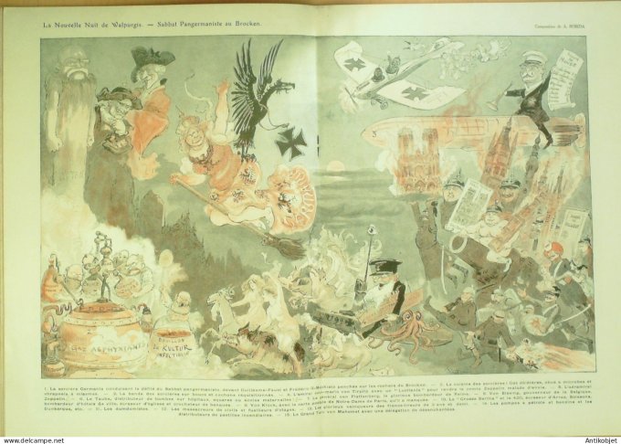 Fantasio 209 1915 Donilo Brisgand Meunier Guillaume Robida Colombier