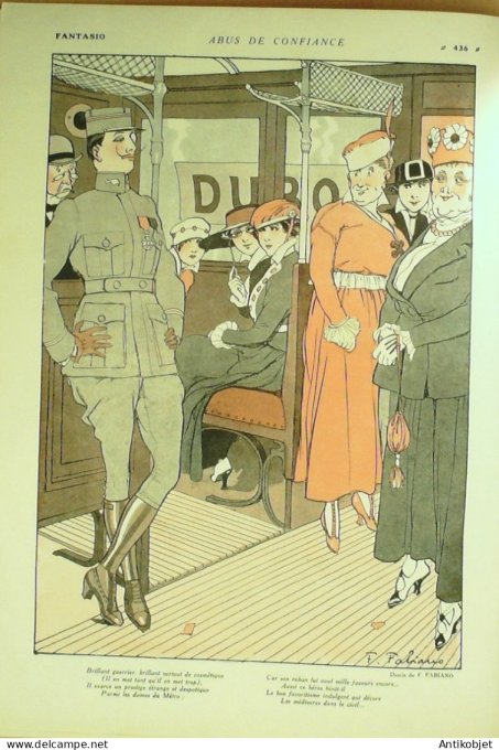 Fantasio 209 1915 Donilo Brisgand Meunier Guillaume Robida Colombier