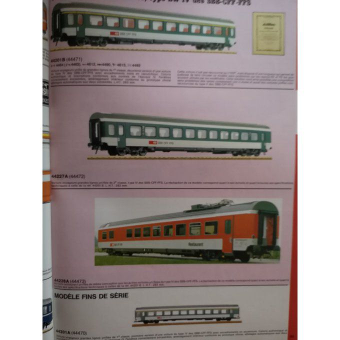 Catalogue ROCO chemins de fer Ho miniatures LOCOMOTIVES 1984/85
