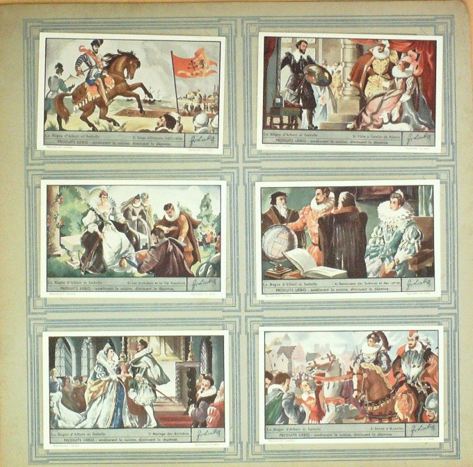 Le Regne D'albert Et Isabelle D'autriche 1936