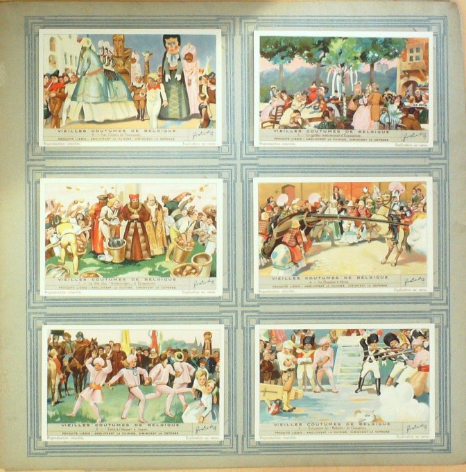 Vieilles Coutumes De Belgique 1936