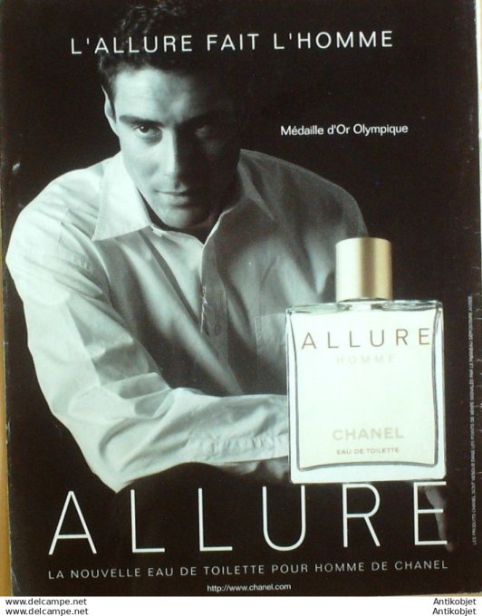 Publicite Cosmetique Chanel Allure 1988