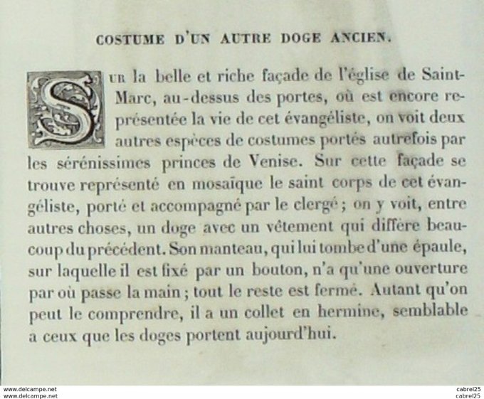 Italie DOGE ancien 1859