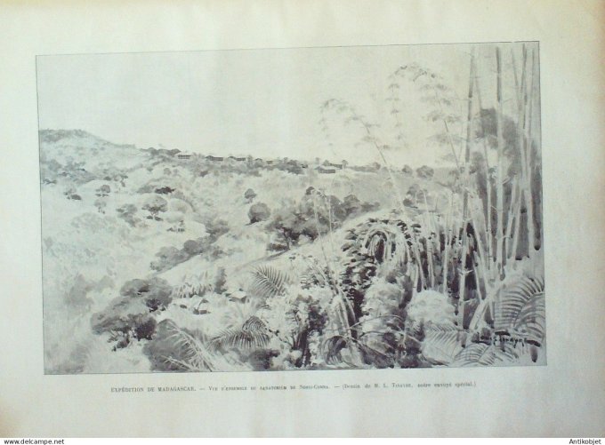 Le Monde illustré 1895 n°1994 Madagascar Nossi-Comba Algérie Timgad